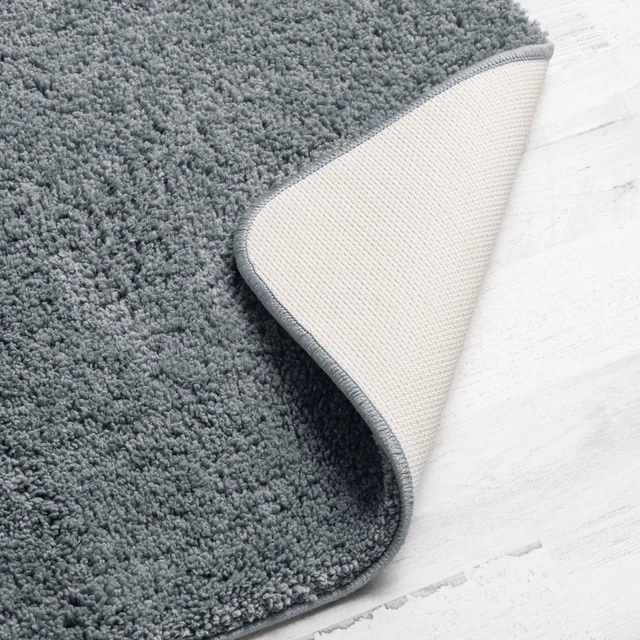 Alt view image 6 of 6 - Mainstays Basic Polyester Bath Rug 20in x 32in, Grey