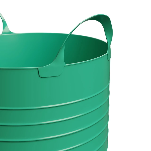 Alt view image 3 of 6 - Mainstays Kids 10gal Large Plastic Flex Storage Basket, Green