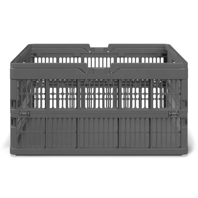 Alt view image 4 of 6 - Mainstays Kids Collapsible Storage Basket with Handles, Large, Gray