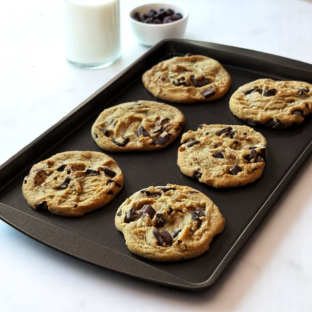 Alt view image 4 of 6 - Mainstays Nonstick 9x13 Cookie Sheet Bakeware Pan (3-Pack)