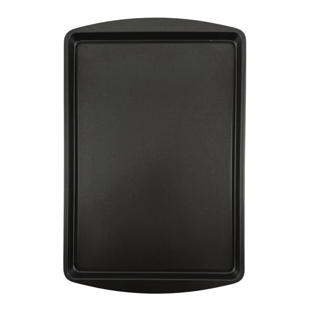 Alt view image 3 of 6 - Mainstays Nonstick 9x13 Cookie Sheet Bakeware Pan (3-Pack)