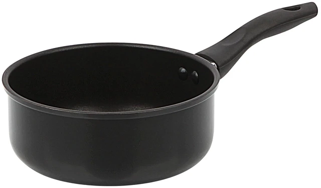 Main image of Mainstays 2qt Non-Stick Aluminum Saucepan, Black
