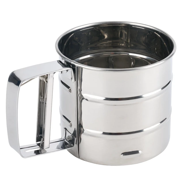 Alt view image 4 of 6 - Mainstays Stainless Steel Flour Sifter