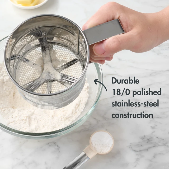 Alt view image 6 of 6 - Mainstays Stainless Steel Flour Sifter