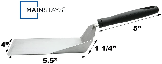 Alt view image 2 of 6 - Mainstays Stainless Steel Kitchen Turner, 11.81in