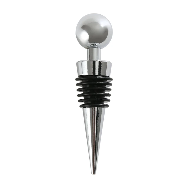 Alt view image 5 of 6 - Mainstay Stainless Steel Wing Corkscrew Bottle Opener and Wine Stopper Set