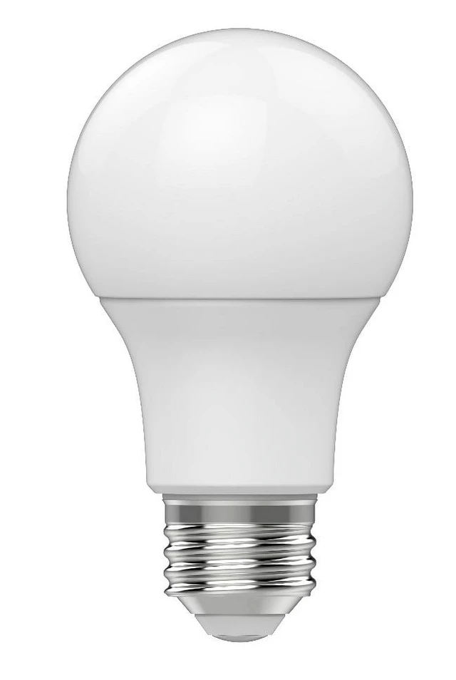Alt view image 4 of 6 - Great Value LED Light Bulbs A19 60W Equivalent Soft White General Purpose 4-Pack 9-Year
