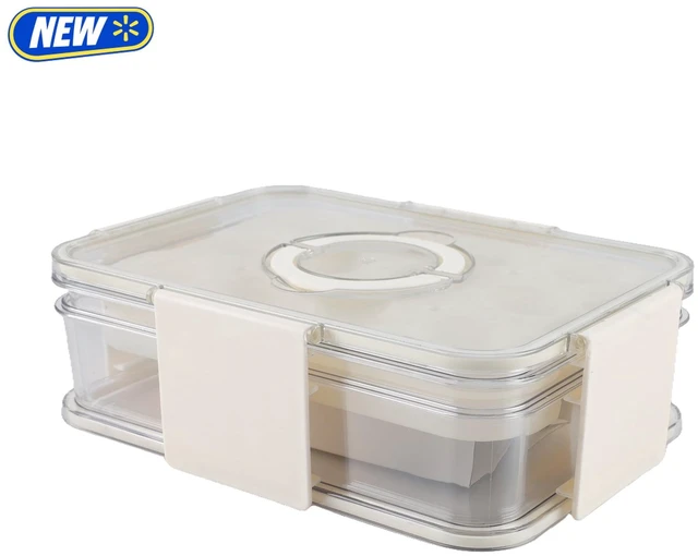 Main image of Cook with Color 2-Level Egg Carrier with Ice Packs, 24-Egg Chilled Storage Container