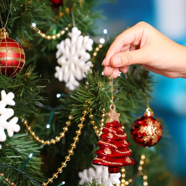 Alt view image 6 of 6 - Quacc 100pcs Christmas Ornament Hanger Strings Snap Fastener Tag Cord Ties