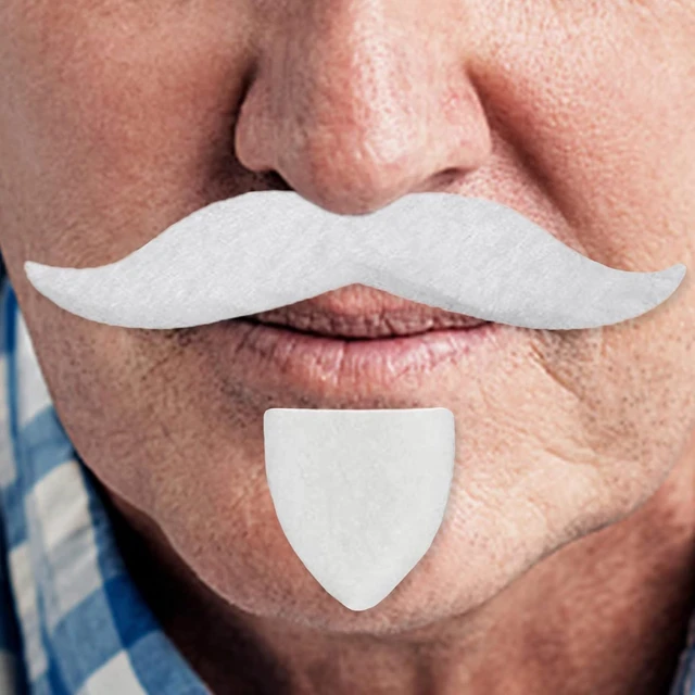 Alt view image 2 of 6 - KICNIC 60 Pcs Self Adhesive Fake Mustaches, 20 Designs for Costume Party