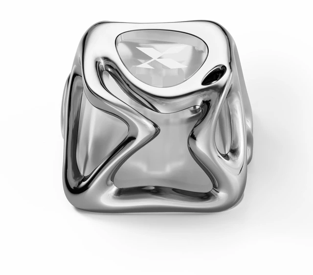 Main image of XVX Metal Liquid Transparent 1U Keycaps Replacement for Mechanical Keyboard