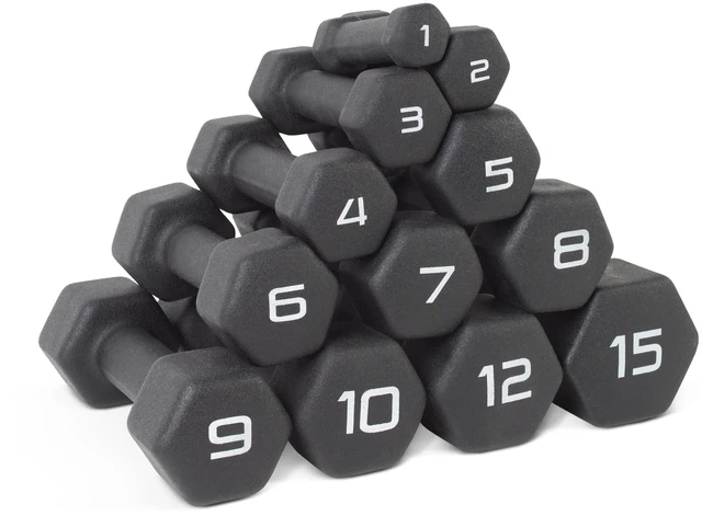 Alt view image 5 of 6 - CAP Barbell 1lb Black Neoprene Dumbbell Single