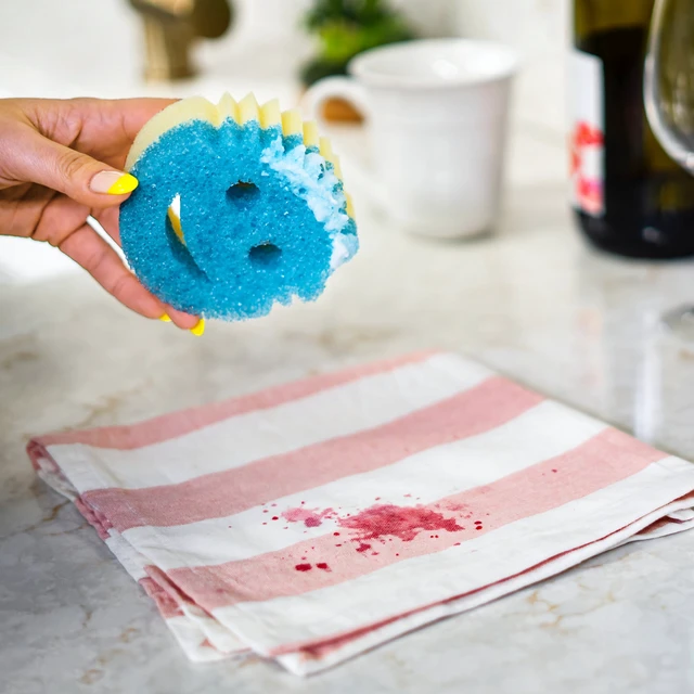 Alt view image 4 of 6 - Scrub Daddy PowErase Fabric Cleaning Gel with Scrub Mommy Dual-Sided Cleaning Sponge