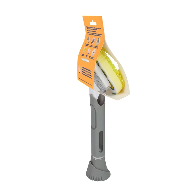 Alt view image 5 of 5 - Scrub Daddy Dish Daddy Non-Scratch Sponge Dishwand