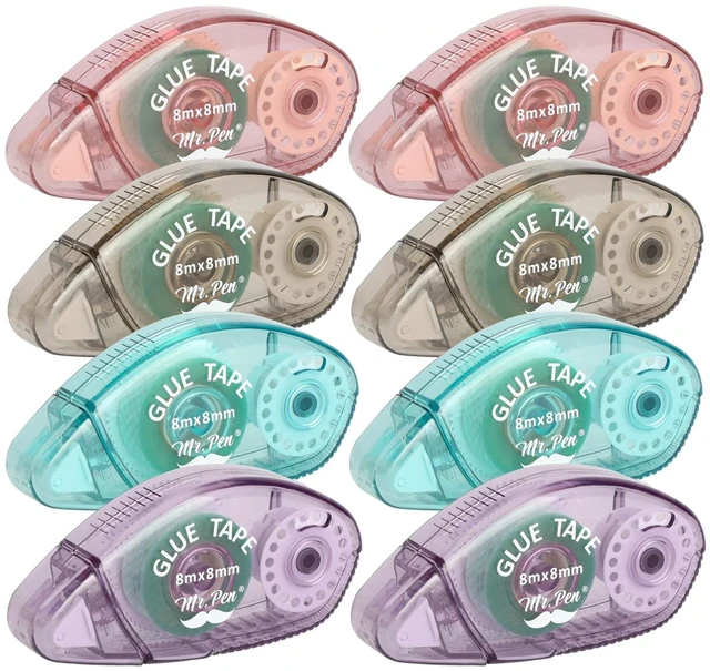Main image of Mr. Pen Double Sided Tape Roller, 0.31in x 26ft, 8 Pack, Scrapbook Tape