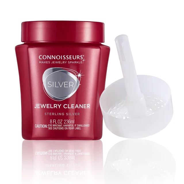 Alt view image 6 of 7 - Connoisseurs Sterling Silver Jewelry Cleaner and Tarnish Remover, 8 fl oz