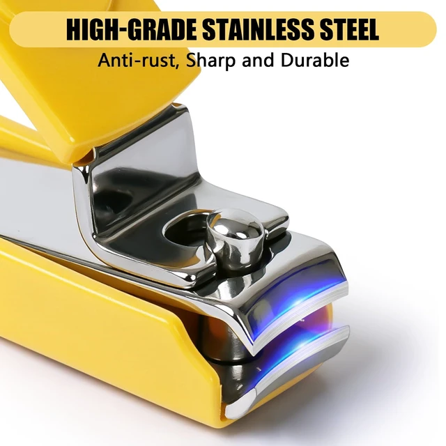 Alt view image 4 of 7 - Ultra Sharp Fingernail Clippers with Non-Slip Handle