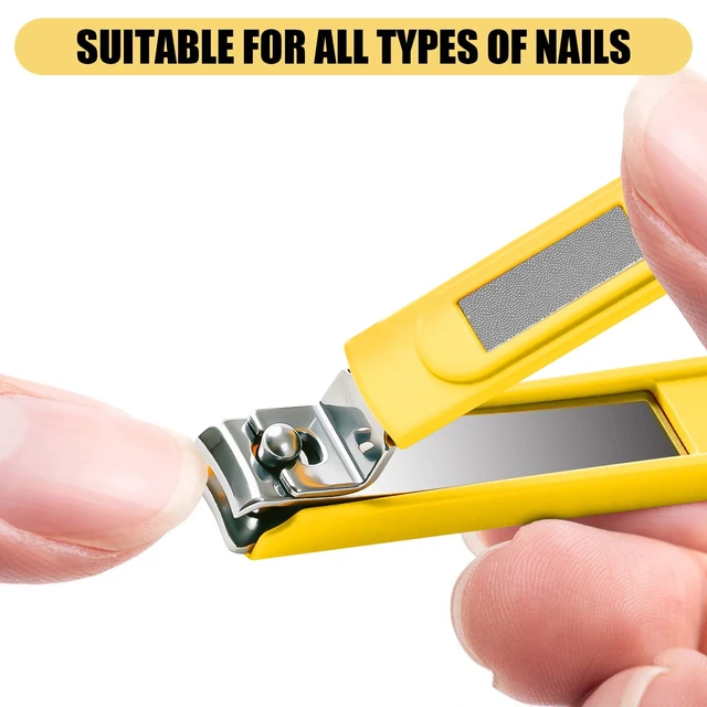 Alt view image 3 of 7 - Ultra Sharp Fingernail Clippers with Non-Slip Handle