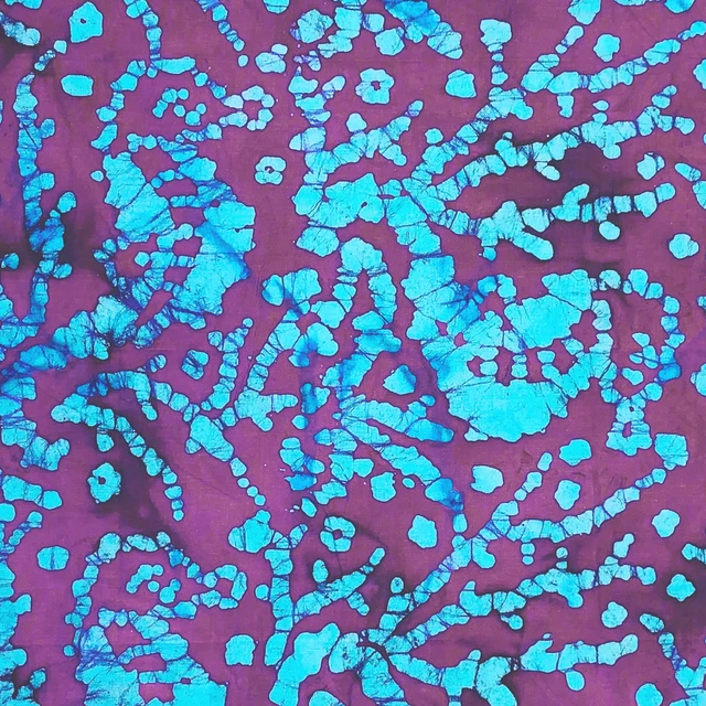Alt view image 3 of 5 - Create It 18"x21" Cotton Batik Precut Sewing & Craft Fabric Bundle, Multicolor 5 Pieces