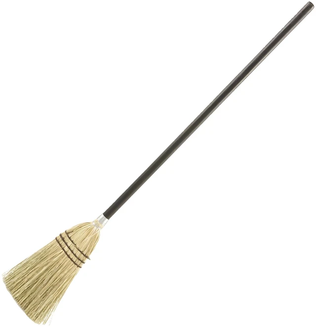 Main image of Rubbermaid Commercial Lobby 38" Corn-Fill Broom, Brown