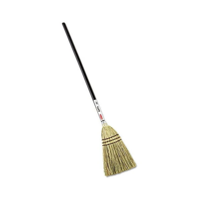 Alt view image 2 of 2 - Rubbermaid Commercial Lobby 38" Corn-Fill Broom, Brown