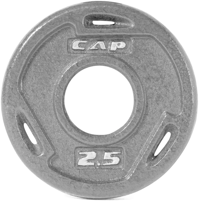 Main image of CAP Barbell 2.5lb 2inch Olympic Grip Weight Plate, Grey