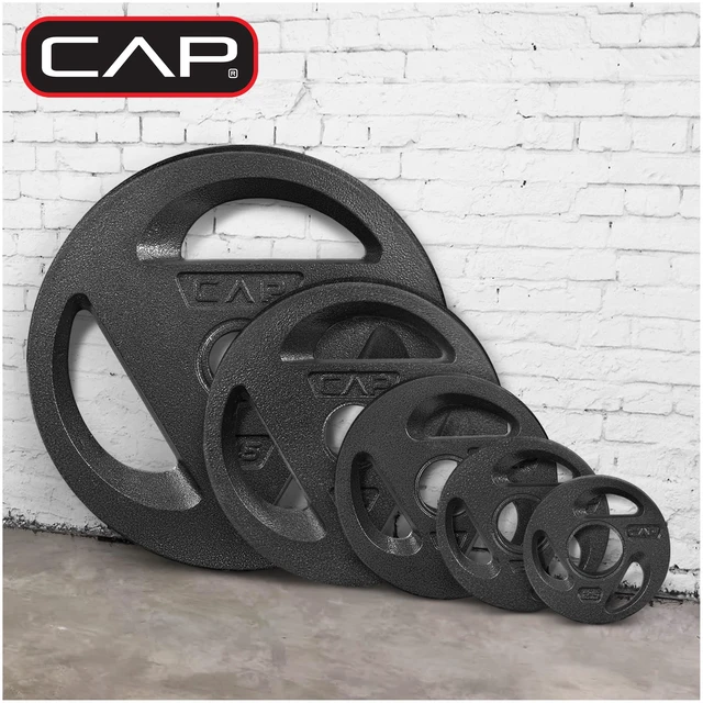 Alt view image 3 of 7 - CAP Barbell 2" Olympic Grip Plate, 2.5lb Pair
