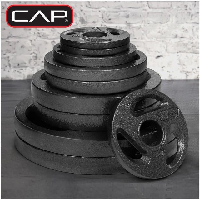Alt view image 7 of 7 - CAP Barbell 2" Olympic Grip Plate, 2.5lb Pair