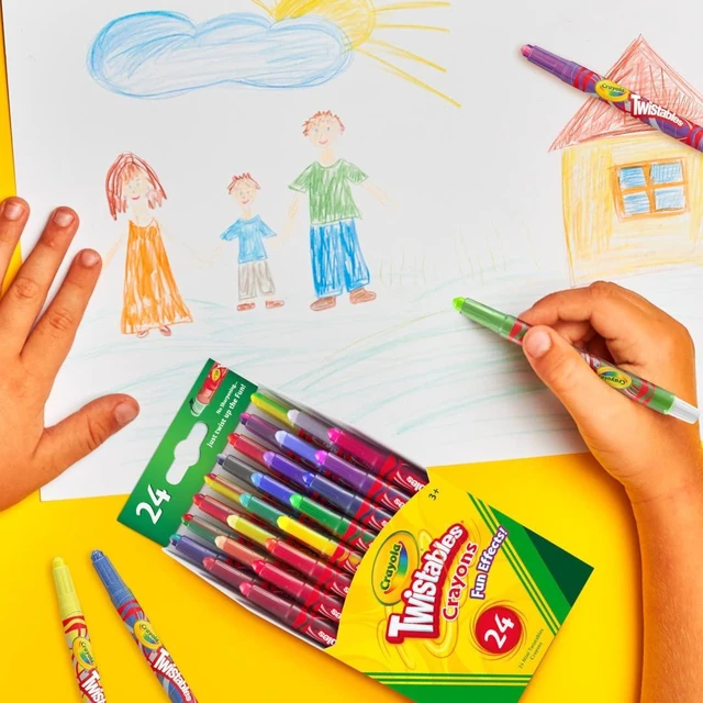 Alt view image 3 of 7 - Crayola Twistables Crayons (24ct) for Kids, Ages 3-5, Boys & Girls