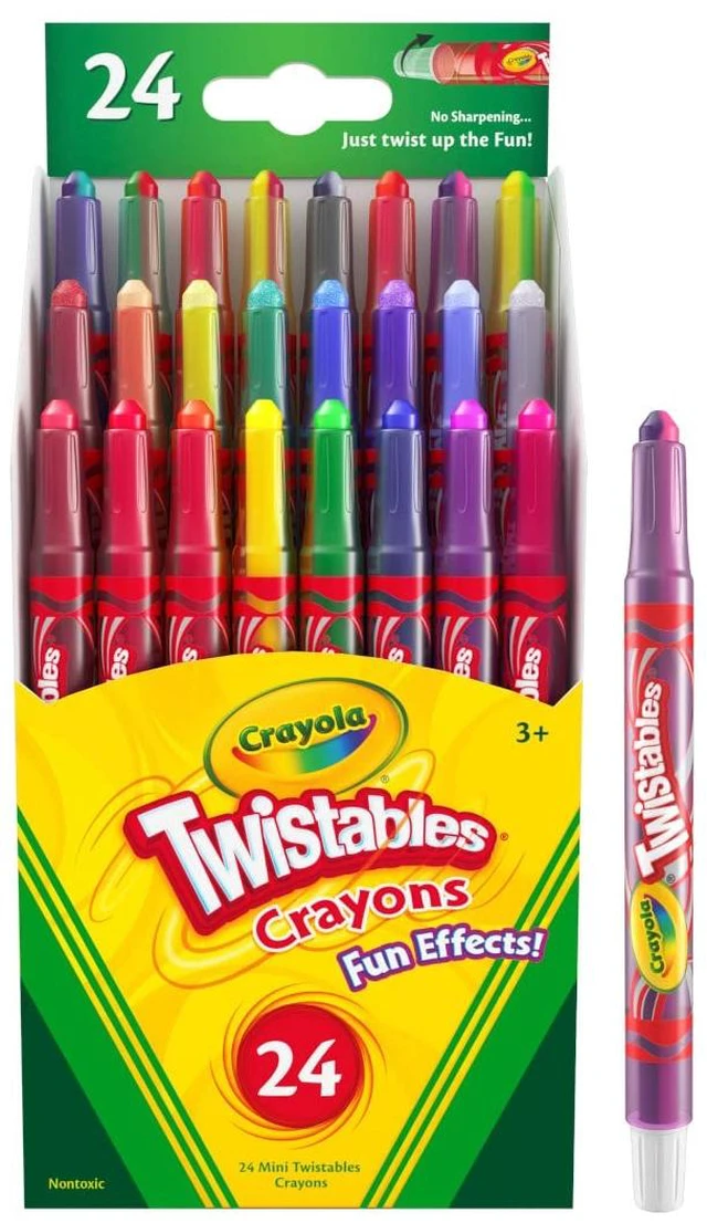 Alt view image 4 of 7 - Crayola Twistables Crayons (24ct) for Kids, Ages 3-5, Boys & Girls