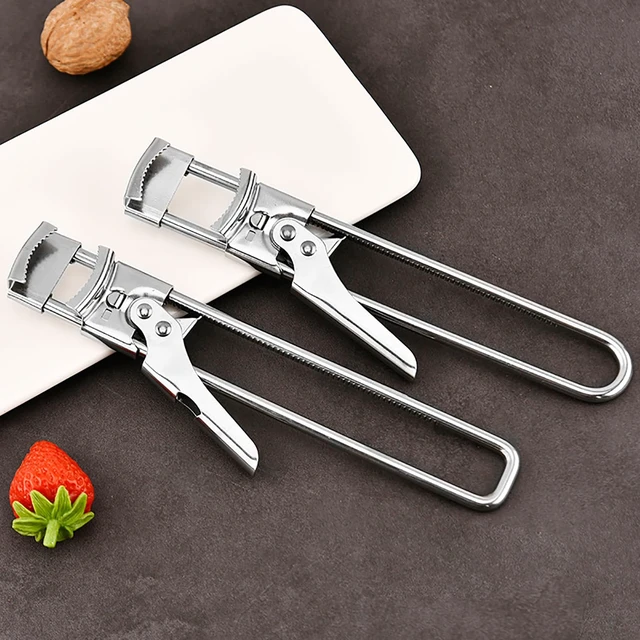 Alt view image 6 of 6 - Stainless Steel Adjustable Multifunctional Can Opener and Jar Opener for Weak Hands