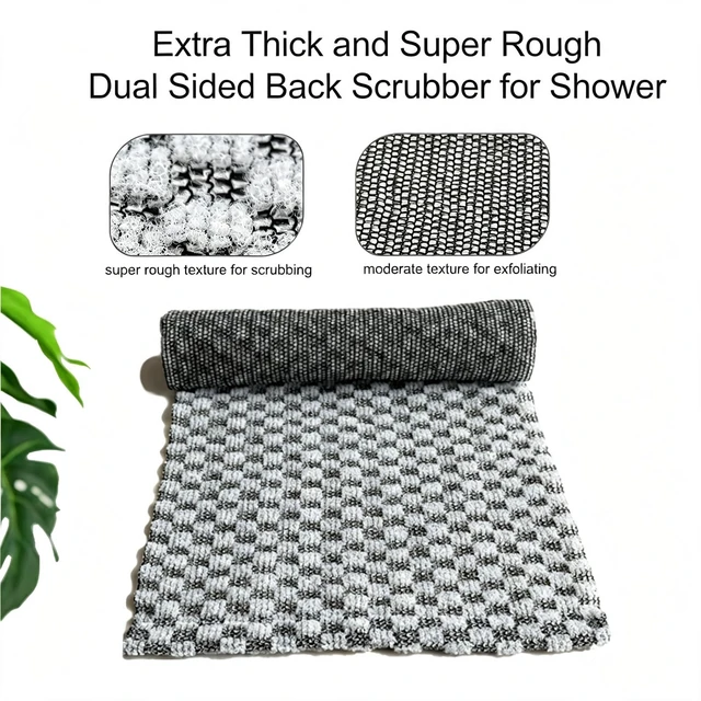 Alt view image 5 of 6 - Rough Exfoliating Washcloth for Dry, Itchy, Coarse Skin