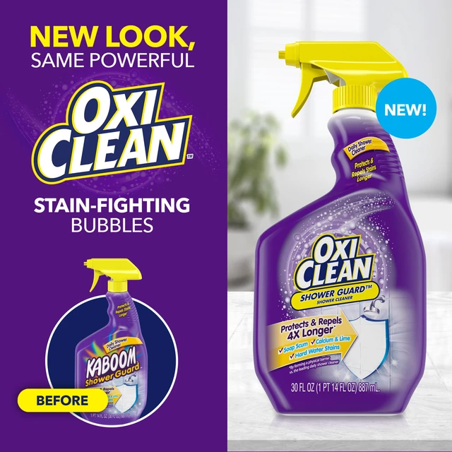 Alt view image 3 of 7 - OxiClean Shower Guard Daily Shower Cleaner, 30 Oz