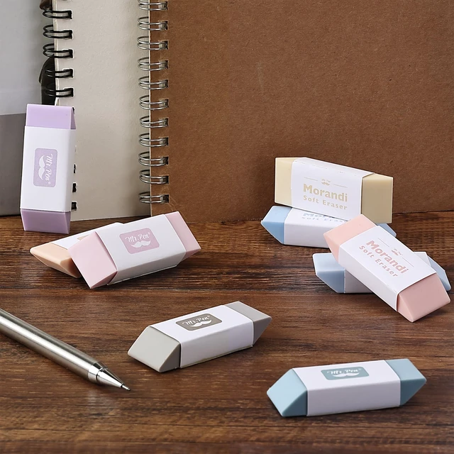 Alt view image 6 of 7 - Mr. Pen Pencil Erasers 10 Pack, Morandi Colors