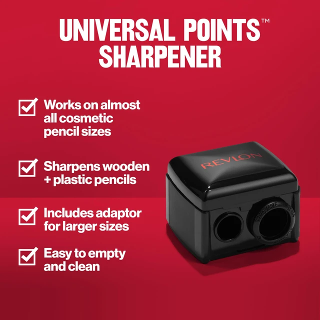 Alt view image 4 of 7 - Revlon Universal Points Makeup Sharpener, Black, 1 Count