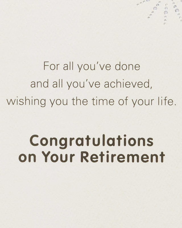 Alt view image 5 of 6 - American Greetings Retirement Card (Time of Your Life)