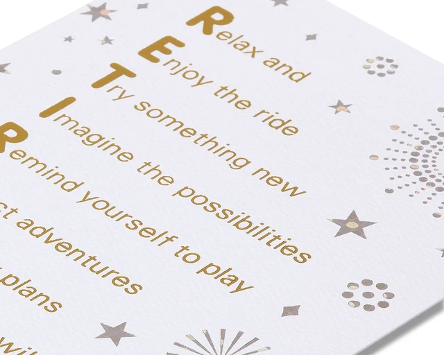 Alt view image 4 of 6 - American Greetings Retirement Card (Time of Your Life)