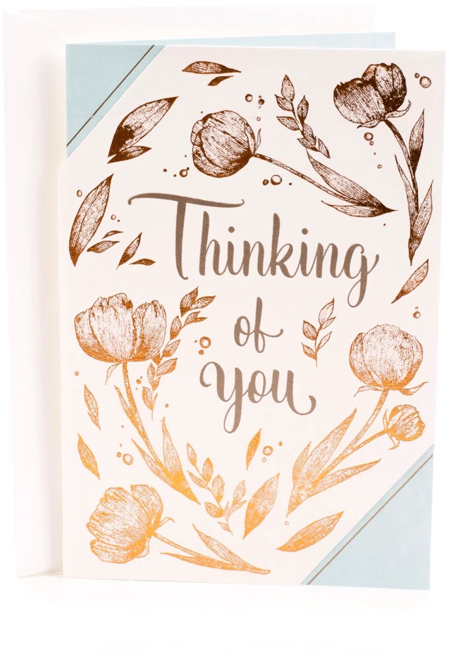 Main image of Hallmark Thinking of You Card Brighten Your Day Flower Pattern