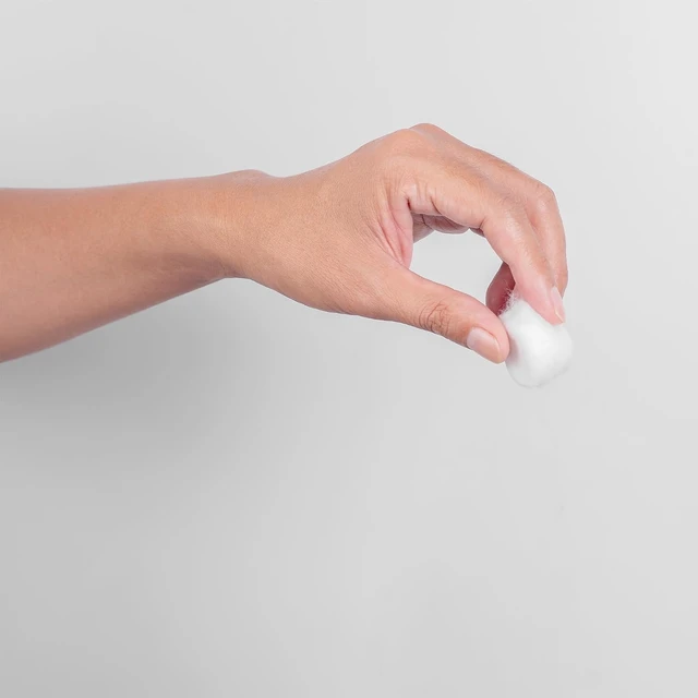 Alt view image 3 of 6 - Diane 100% Pure Cotton Balls, 100 Count, Hypoallergenic, Cruelty-Free, Free from Chlorine and Fragrance, Vegan, for Face, Makeup Removal, Nail Polish, First-Aid