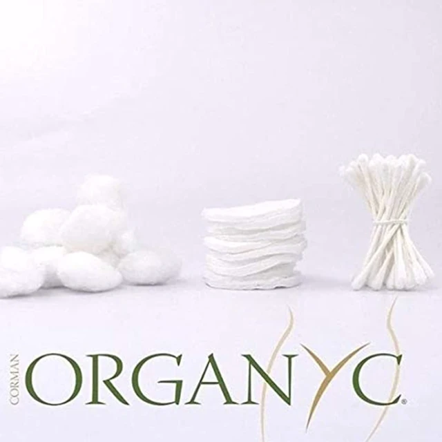 Alt view image 4 of 6 - Organyc 100% Organic Cotton Rounds (70 Count) - Biodegradable, Chemical Free, for Sensitive Skin