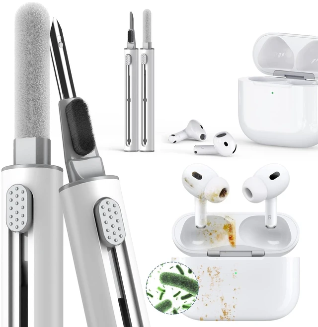 Main image of Inesore AirPod Cleaning Kit for Phone Earbuds Electronics White