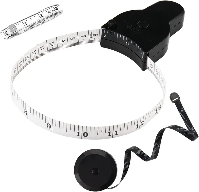 Main image of 3 Pcs Tape Measure for Body Fabric Sewing, 60"/150cm