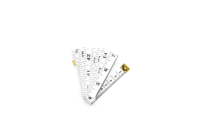 Alt view image 7 of 7 - GDMINLO Soft Tape Measure Double Scale 60-Inch Vinyl Flexible Tailor Craft Sewing Ruler with Centimetre Scale on Reverse Side, White