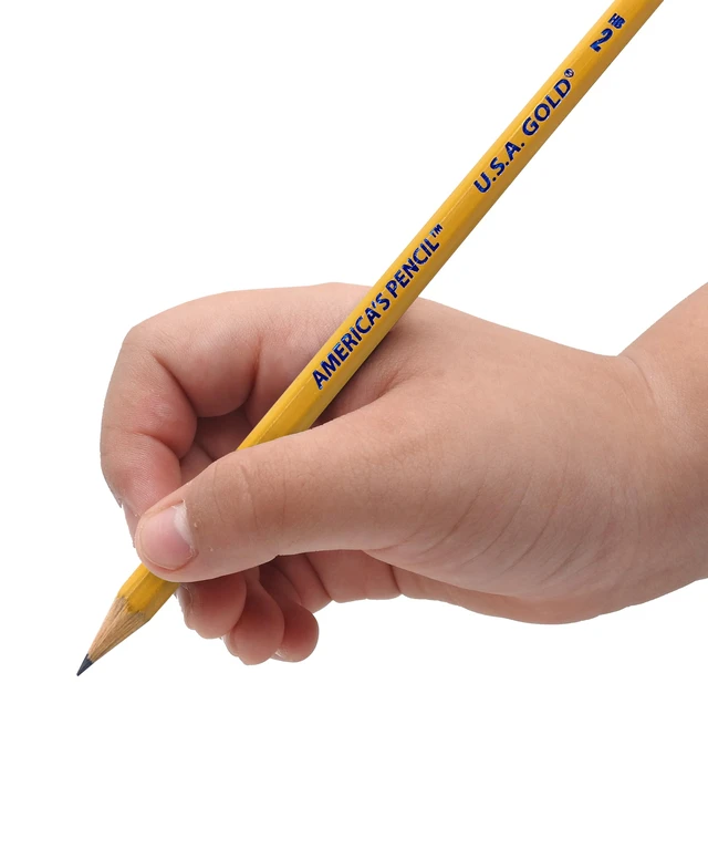 Alt view image 2 of 3 - Write Dudes DDR56 USA Gold Premium Cedar No. 2 Pre-Sharpened Pencils, 12-Count
