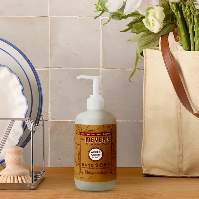 Alt view image 5 of 7 - Mrs. Meyer's Clean Day Hand Soap, Apple Cider Scent, 12.5 Fl Oz