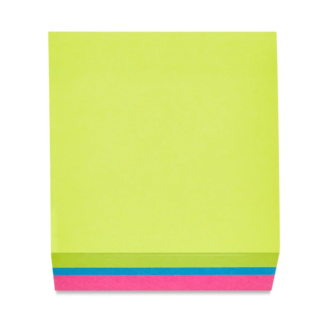 Alt view image 2 of 5 - Pen+Gear Sticky Notes Cube, 3in x 3in, 400 Sheets, Multicolor