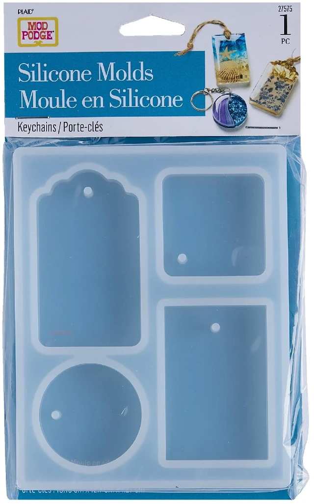 Main image of Mod Podge Silicone Resin Mold Set Tags 1 Piece