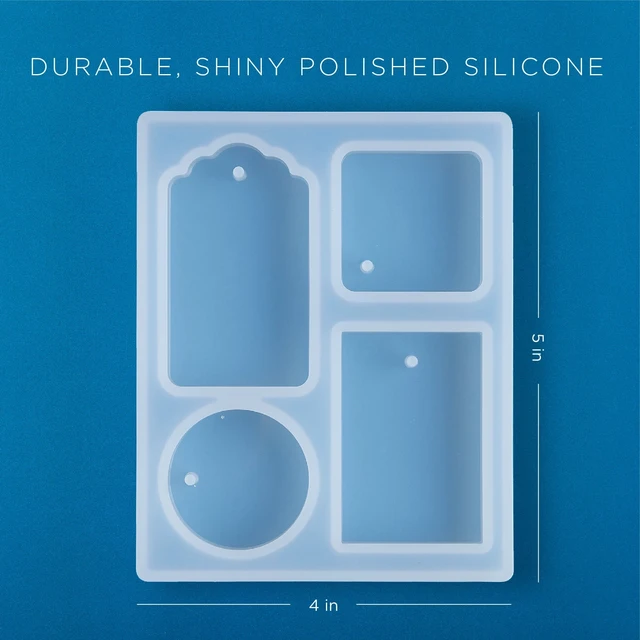 Alt view image 4 of 6 - Mod Podge Silicone Resin Mold Set Tags 1 Piece