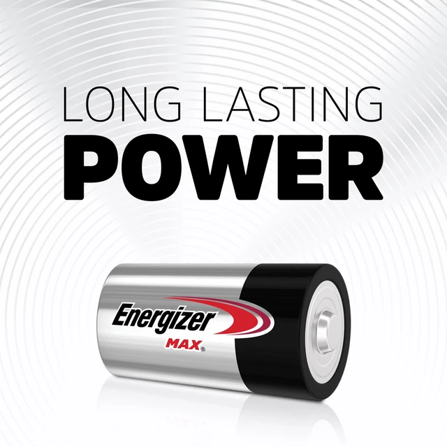 Alt view image 4 of 5 - Energizer MAX D Cell Alkaline Batteries (8 Pack)