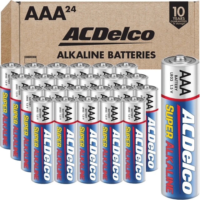 Main image of ACDelco Super Alkaline AAA Batteries 1.5V 24-Count